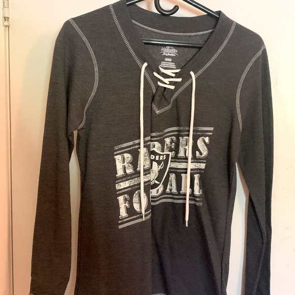 Oakland Raiders Medium Long Sleeve Shirt - Picture 1 of 3
